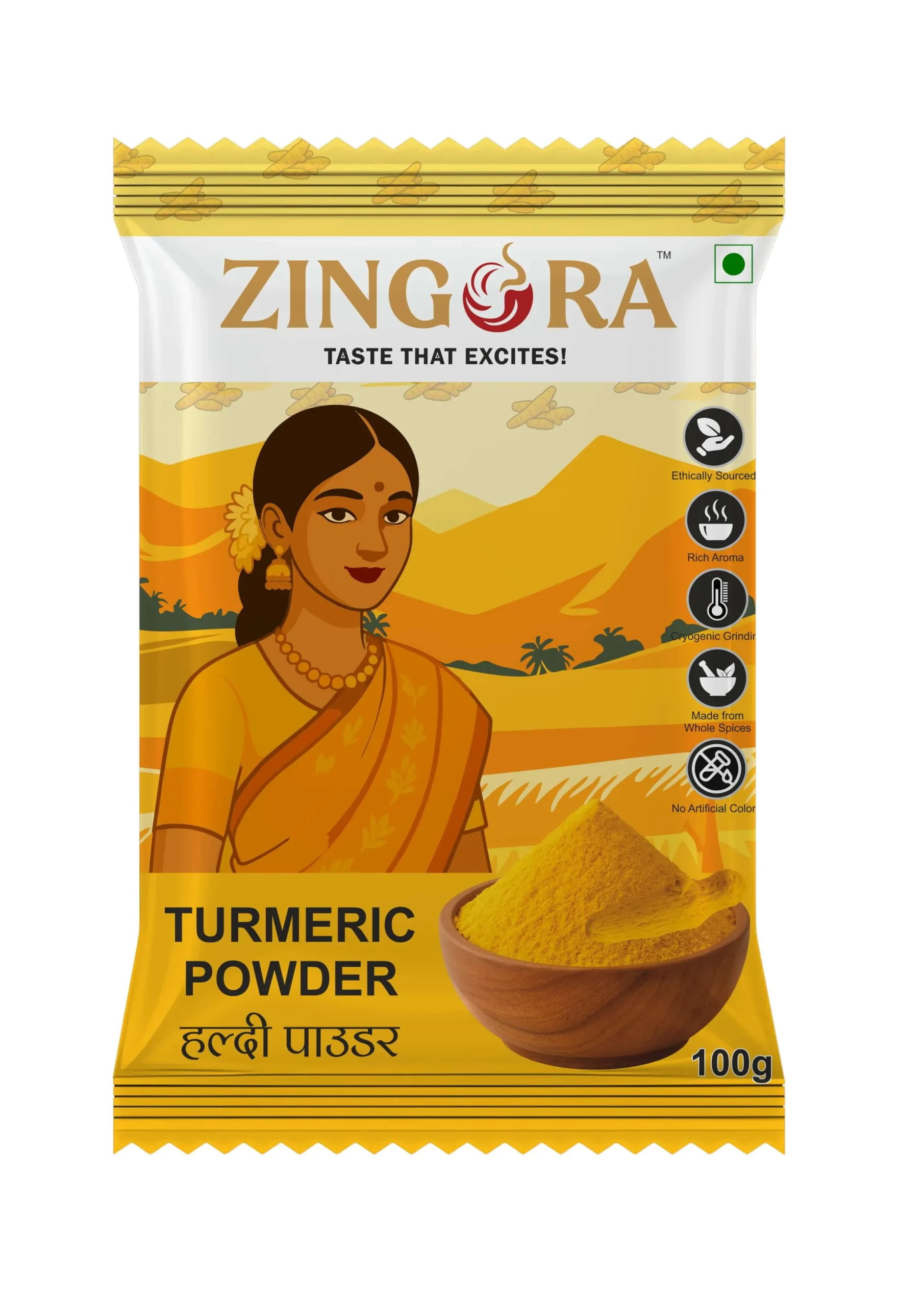 Turmeric Haldi 100g Front