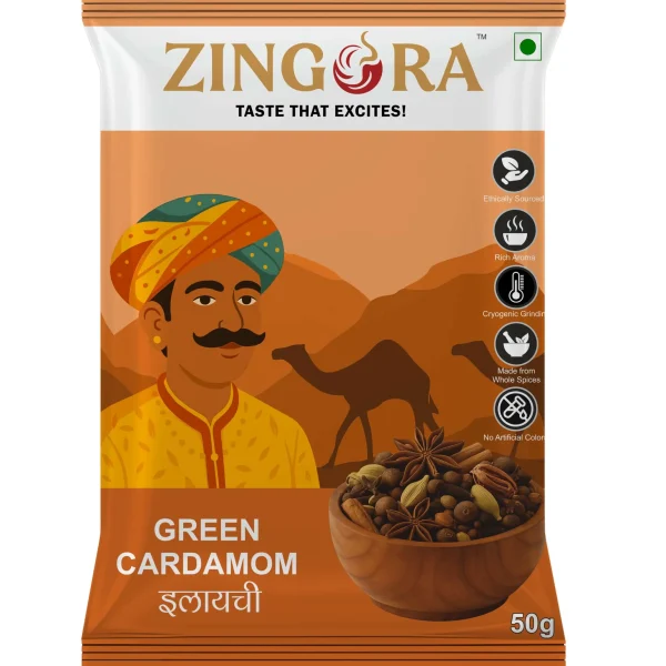 Green Cardamom Whole (Pods)/Ealaychi Sabut
